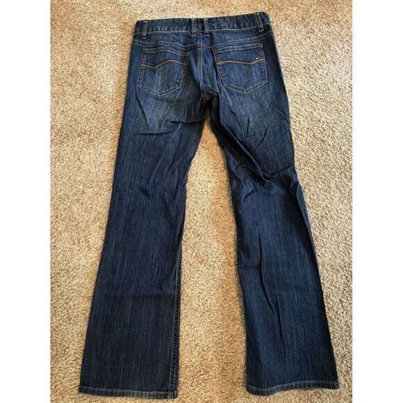 Tommy Hilfiger Classic Boot Cut Dark Wash Denim Jeans Size 6R - Picture 2 of 8